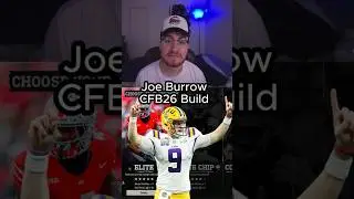 Joe Burrow RTG Build in CFB26 #cfb26 #joebiden #collegefootball
