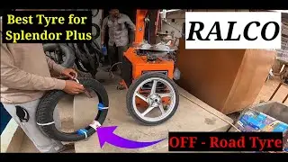 Best Back Tyre for Splendor Plus | Ralco OFF - Road Tyre