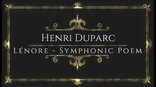 Henri Duparc - Lénore - Symphonic Poem