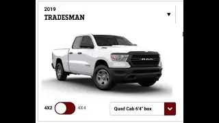 2019 Ram 1500 Build and Price