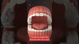 🎲💀🎲 The Weeknd - After Hours Skull #afterhours #theweeknd #Remake #photoshop #tutorial #coverart