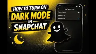 How To Turn On Dark Mode On Snapchat (In 2026)