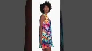 A-Line Dress - My Original Design - All Sizes Available XXS - 4XL #fashion #fashionstyle #style