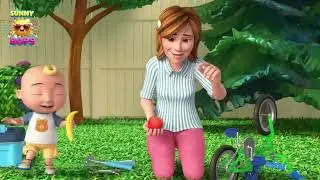 Fruit Fun Adventure 🍎🍌 Healthy Snacks with Kids | SUNNY BOPS