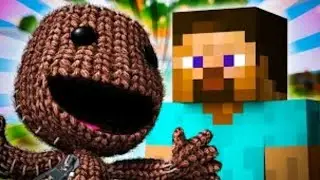 Steve Vs SackBoy (Voice Over over) (Video By Freshy Kanal) (series 1 part 4)