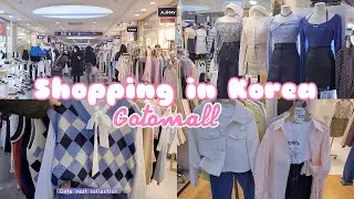 shopping in korea vlog 🇰🇷 spring fashion haul 💖 Gotomall underground shopping center