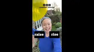 ❓ Quick Quiz:  'raise' or 'rise? #shorts