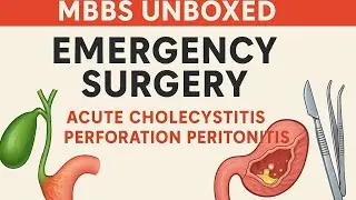 Emergency Surgery | Acute Cholecystitis & Perforation Peritonitis | MBBS Surgery, NEXT/NEET PG
