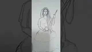 Ak MIra Abstract art | #shorts# draw with subhadip