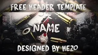FREE GFX: TWITTER HEADER TEMPLATE PSD