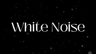 1 Hour White Noise for Peaceful Sleep | Abstract Floating Particle Background