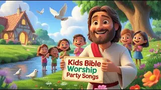 Kids Bible Worship Party Songs | 1+ Hour of Joy! 🎉Heartfelt Worship for Children | Nursery Rhymes