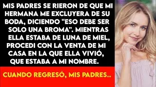 Mis padres se rieron y dijeron que la exclusión de mi hermana de la boda era 'solo una broma'