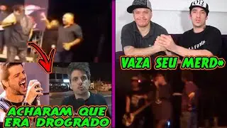 FAMOSOS QUE FORAM HUMILHADOS E EXPULSOS DE SHOWS