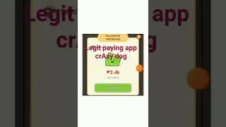 LEGIT PAYING APPS  crazydog withdrawal preview #legitpayingapp2023