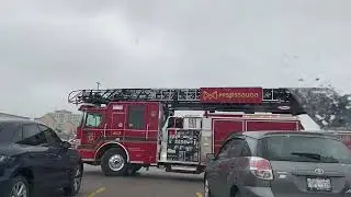 Mississauga fire aerial 103
