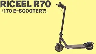 This &pound;170 Beginner Electric Scooter Is Actually Worth It! (Riceel R70 Review)