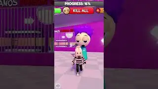 DELISA VS THANOS SPRUNKI PRISON RUN (OBBY) 💜#roblox #robloxshorts #barryprisonrun #obby