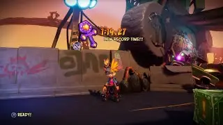 Crash Bandicoot&trade; 4  - Hit the Road Purple Relic 1:14:27 (No Triple Spin)