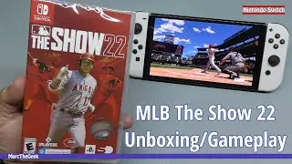 MLB The Show 22 Unboxing/Gameplay
