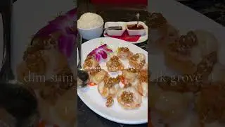 Honey Walnut Shrimp Dim sum late night in Elk Grove #dimsum #honeywalnutshrimp #chickenfeet #dimsum