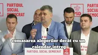 Tensiuni intre PSD si PNL. Marcel Ciolacu anunta ca PSD va avea candidat la alegerile prezidentiale