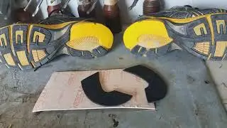 REFORMA DA SOLA DE TÊNIS PARTE DO CALCANHAR