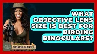 What Objective Lens Size Is Best For Birding Binoculars? - Bird Watching Diaries