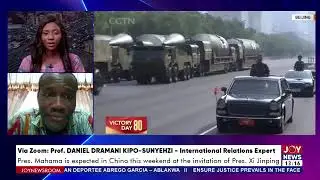 War on galamsey: NAIMOS's long-term sustainability remains uncertain - Prof.Aning | JoyNews Room