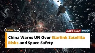 China Warns UN Over Starlink Satellite Risks and Space Safety