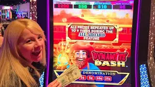 BACK TO BACK WINS ON ALL ABOARD DYNAMITE DASH