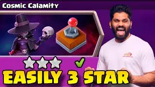 Easily 3 Star Cosmic Calamity Controllable Hero Challenge (Clash Of Clans)