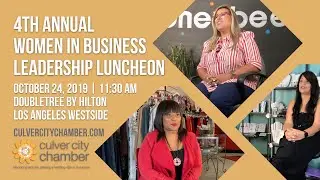 Culver City Chamber of Commerce 2019 Women in Business - Promo