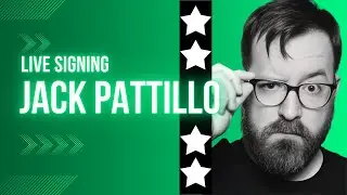 JACK PATTILLO - LIVE SIGNING!!1