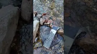 Gold on the Dream Mat Let's Go!! Sluicing #goldmining #goldpanning #gold #goldprospecting
