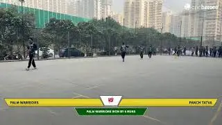 Palm Warriors vs Panch Tatva | Palm Olympia Premier League IV(League Matches) | Live - Greater Noi&hellip;