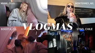 viajo a 4 países en 4 días *VLOGMAS*