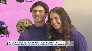 Tyler HEAT track and field signing