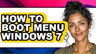 How to Boot Menu Windows 7 (only Way)