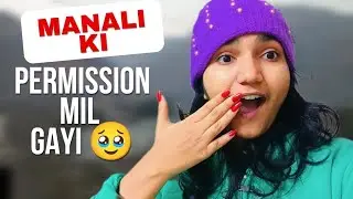 Finally Going to Manali 🏔️ | Parents’ Reaction, Packing & Overnight Bus Journey