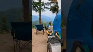 PNW camping, good to be back in the mountains 👌🏻🌲⛰️🔥