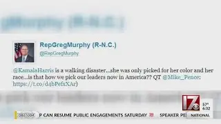 NC congressman runs from reporter over question about tweet