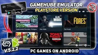 GameHub/Gamefusion Emulator Releases on Play Store Full Setup Tutorial | PC Games on Android