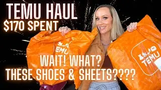 TEMU HAUL | Under $170?! | Women&rsquo;s Clothing & Accessory Try On|  Household, etc. Review