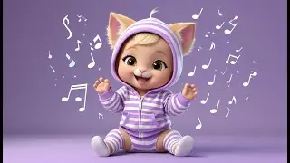 Little Kittens Singing in Cozy Town | Adorable Kitten Nursery Rhyme for Kids | Fun Sing-Along Advent