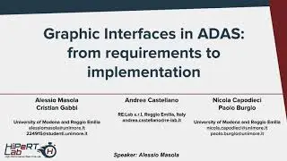 [Goodtechs20] Graphics Interface in Adas -  from requirements to implementation