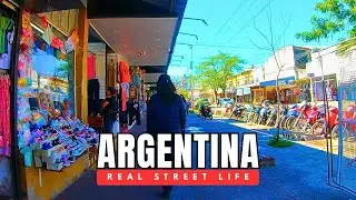 🚶 Downtown Walking Tour in Argentina | Resistencia City Center 🇦🇷