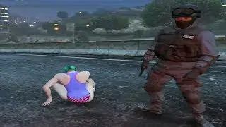 Вежливый коп Лос-Сантоса GTA 5 ONLINE FAIL