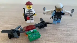 Building LEGO Set 30362: Sky Police Jetpack