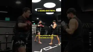 Five striking adjustments from a Muay Thai World Champion in just ONE session? 🤯 #Shorts